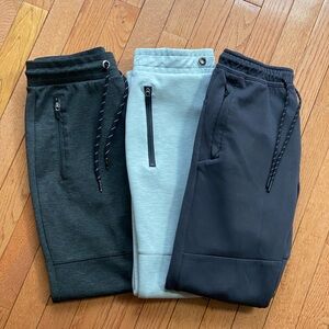 American Eagle Outfitters Aeropostale Kids Joggers - Black, Gray, XS Sweatpants